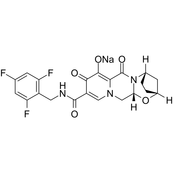 CAS:1807988-02-8	Bictegravir (sodium)	比卡格韦钠  药物分子开发