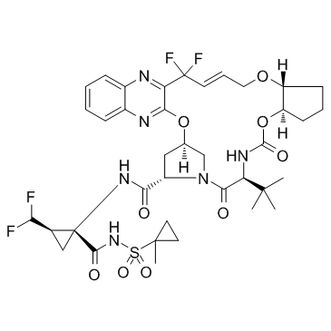 CAS:1365970-03-1	Glecaprevir	格卡瑞韦   新药中间体工艺 