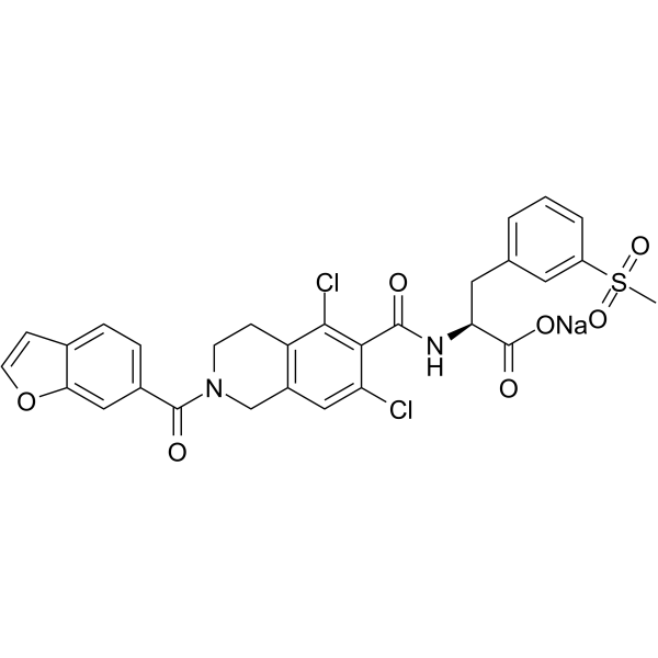 CAS:1119276-80-0	Lifitegrast (sodium)	工艺放大