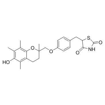 CAS:97322-87-7	Troglitazone	曲格列酮     线路优化