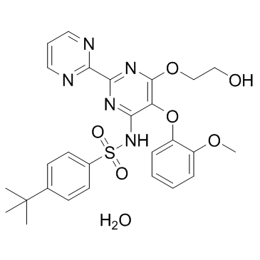 CAS:157212-55-0	Bosentan (hydrate)	波生坦   线路优化