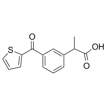 CAS:40828-46-4	Suprofen	   舒洛芬      新药中间体KG级