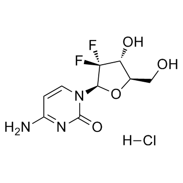 CAS:122111-03-9	Gemcitabine (hydrochloride)	盐酸吉西他滨  中间体生产