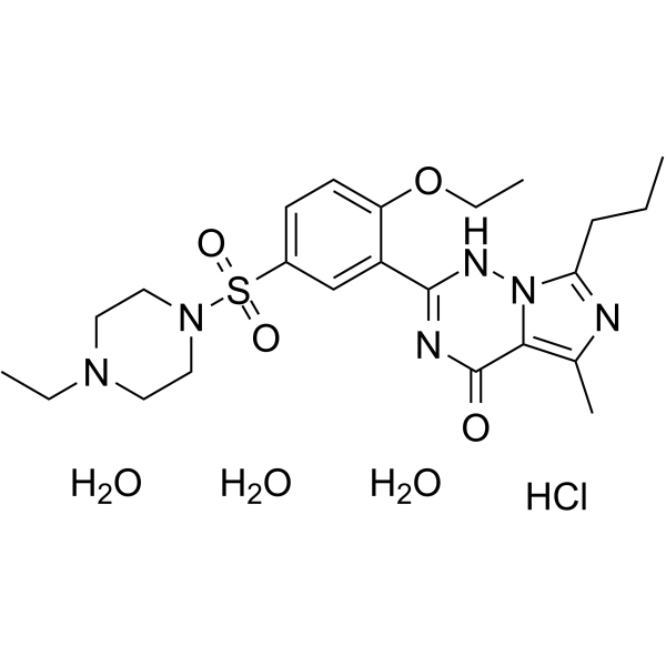 CAS:330808-88-3	Vardenafil (hydrochloride trihydrate)	   盐酸瓦地那非三水合物     大包装