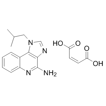 CAS:896106-16-4	Imiquimod (maleate)	咪喹莫特马来酸盐  原料药供应 