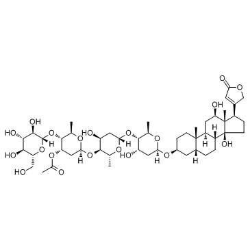 CAS:17575-22-3	Lanatoside C	毛花苷C      原研药中间体供应