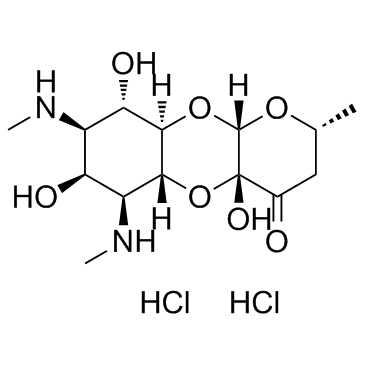 CAS:21736-83-4	Spectinomycin (dihydrochloride)	盐酸大观霉素   KG级 
