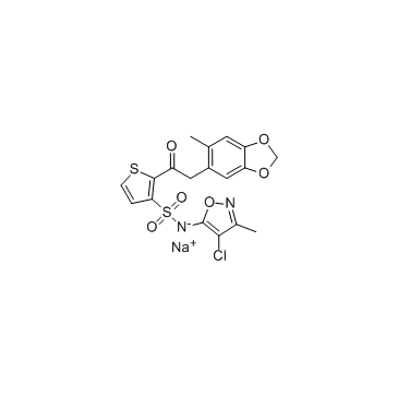 CAS:210421-74-2	Sitaxsentan (sodium)	   司他生坦钠     工艺优化