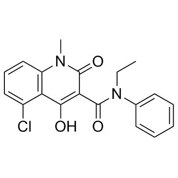 CAS:248281-84-7	Laquinimod	拉喹莫德    药物分子开发