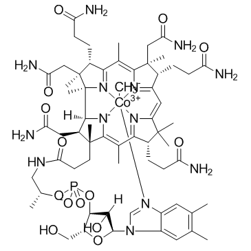 CAS:13422-55-4	Methylcobalamin	甲钴胺    中间体生产