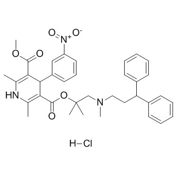 CAS:132866-11-6	Lercanidipine (hydrochloride)	盐酸乐卡地平   药物分子开发  
