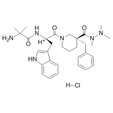 CAS:861998-00-7	Anamorelin (hydrochloride)	阿拉莫林盐酸盐      KG级