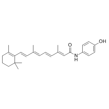 CAS:65646-68-6	Fenretinide	维甲酰酚胺     药物分子开发