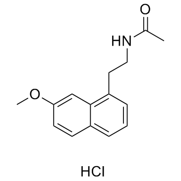 CAS:1176316-99-6	Agomelatine (hydrochloride)	阿戈美拉汀盐酸盐     化合物优化