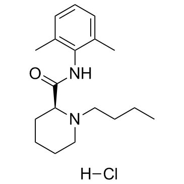 CAS:27262-48-2	Levobupivacaine (hydrochloride)	盐酸左布比卡因  原研药中间体供应  