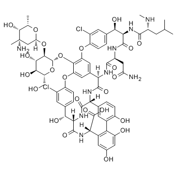 CAS:1404-90-6	Vancomycin	万古霉素  药物分子开发 