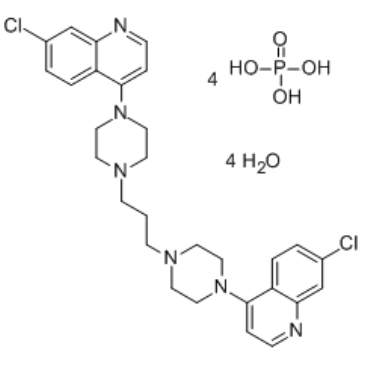 CAS:915967-82-7	Piperaquine (tetraphosphate tetrahydrate)	哌喹四磷酸四水合物      批量生产