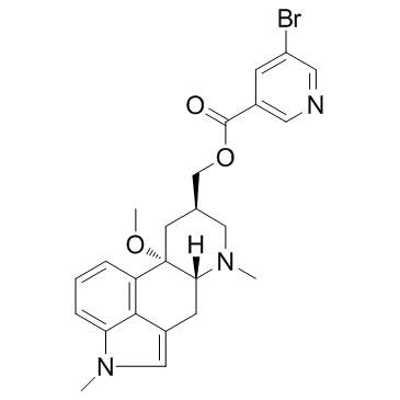 CAS:27848-84-6	Nicergoline	尼麦角林  原料药供应
