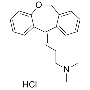 CAS:1229-29-4	Doxepin (Hydrochloride)	盐酸多塞平    大包装  