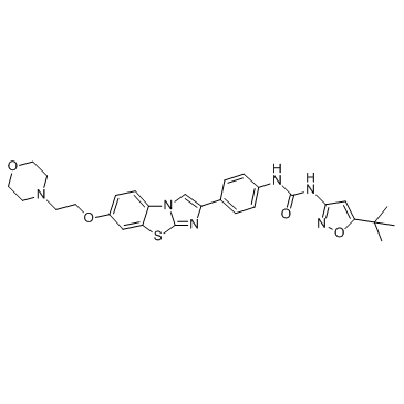 CAS:950769-58-1	Quizartinib	奎扎替尼      公斤级中间体