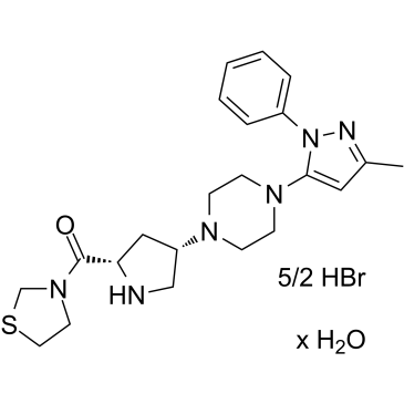 CAS:1572583-29-9	Teneligliptin (hydrobromide hydrate)	    原料药供应