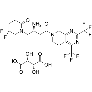 CAS:1374639-74-3	Gemigliptin (tartrate)	吉格列汀酒石酸盐    新药中间体中试