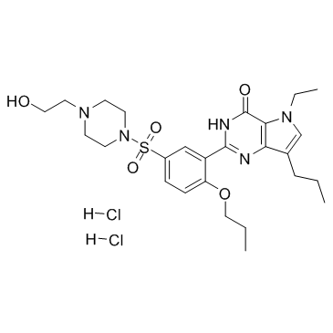 CAS:862189-96-6	Mirodenafil (dihydrochloride)	工艺放大