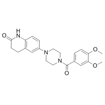 CAS:81840-15-5	Vesnarinone	维司力农     化合物优化