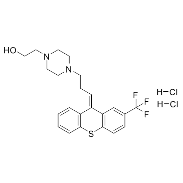 CAS:2413-38-9	  Flupentixol (dihydrochloride)	盐酸氟哌噻吨    工艺优化