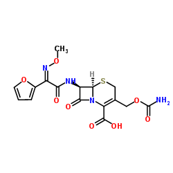 CAS:55268-75-2	Cefuroxime	头孢呋肟   药物分子开发  