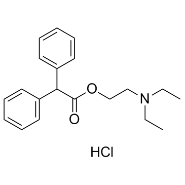 CAS:50-42-0	Adiphenine (hydrochloride)	盐酸二苯胺乙酯      新药中间体中试