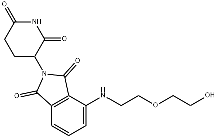  CAS： 2143097-10-1   Pomalidomide-NH-PEG1-OH       