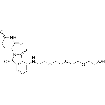 CAS：2140807-23-2     Thalidomide-NH-C2-PEG3-OH	   
