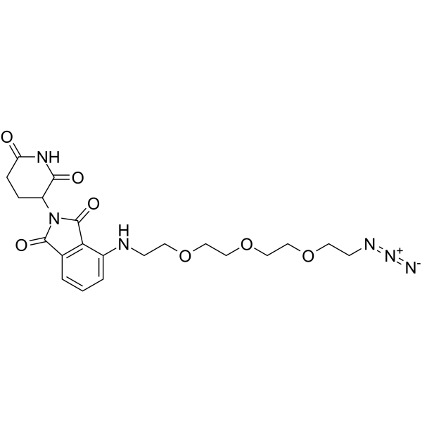 CAS：2271036-46-3    Pomalidomide-NH-PEG3-azide     