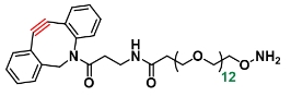 DBCO-PEG12-O-amine  二苯并环辛炔-十二聚乙二醇-羟胺