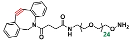 DBCO-PEG24-O-amine   二苯并环辛炔-二十四聚乙二醇-羟胺
