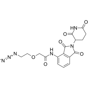 CAS:2133360-04-8     Pomalidomide-PEG1-azide     泊马度胺-PEG-1叠氮化物
