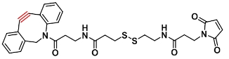 DBCO-SS-Maleimide   二苯并环辛炔-二硫键-马来酰亚胺