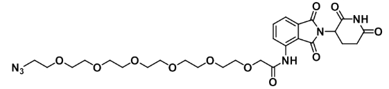 Pomalidomide-NH-CO-PEG6-N3     泊马度胺-酰胺-六聚乙二醇-叠氮 