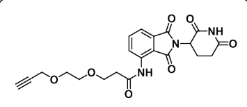 Pomalidomide-PEG2-Alkyne      泊马度胺-二聚乙二醇-炔     