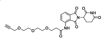 Pomalidomide-PEG3-Alkyne      泊马度胺-三聚乙二醇-炔  