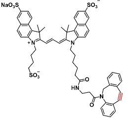 trisulfo-Cy3.5-DBCO   三磺酸-Cy3.5-二苯并环辛炔