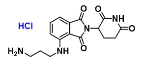 CAS:2154342-45-5     Pomalidomide-C3-NH2 hydrochloride      泊马度胺 4'-烷基C3-胺