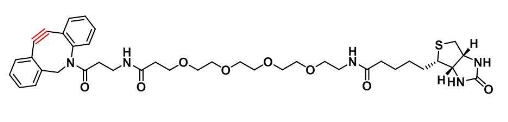 CAS : 1255942-07-4   DBCO-PEG4-Biotin   二苯并环辛炔-四聚乙二醇-生物素