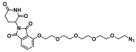 Thalidomide-O-PEG4-azide   Thalidomide-O-PEG4-azide      沙利度胺-O-四聚乙二醇-叠氮