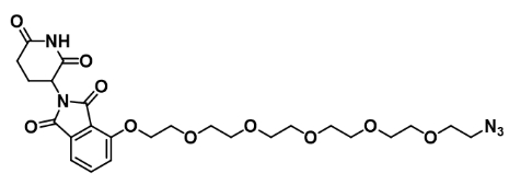 Thalidomide-O-PEG5-azide        沙利度胺-O-五聚乙二醇-叠氮