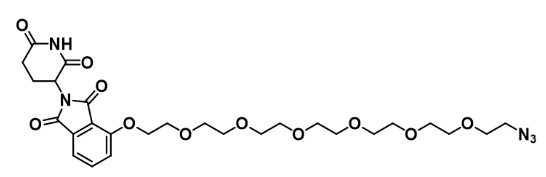 Thalidomide-O-PEG6-azide         沙利度胺-O-六聚乙二醇-叠氮