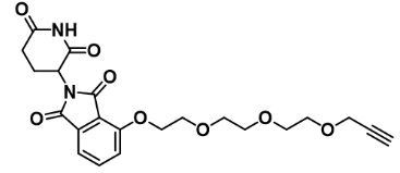 CAS：2098487-52-4             Thalidomide-O-PEG2-Propargyl           沙利度胺 4'-醚-PEG2-炔