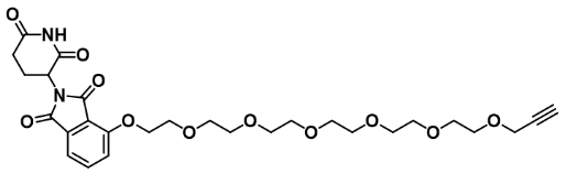 Thalidomide-O-PEG6-Propargyl        沙利度胺-O-六聚乙二醇-炔