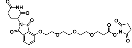 Thalidomide-O-PEG3-NHS ester     沙利度胺-O-三聚乙二醇-琥珀酰亚胺酯